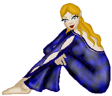 Pretty elf on a pretty base by prettyness -Prettyness