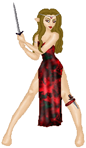 Third version of my evil elf -Dhalings